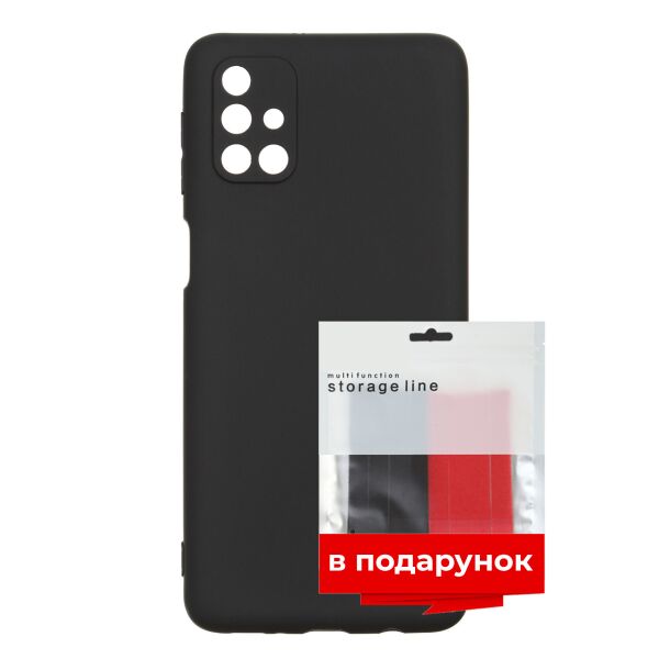 

Чехол силиконовый ARS для Samsung M31s (M317) Black + органайзер в подарок (ARS57085)