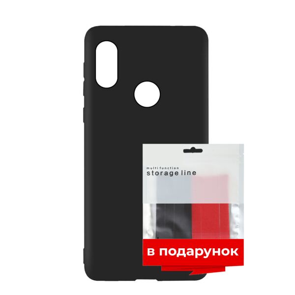 

Чехол силиконовый ARS для Xiaomi Mi A2 Lite / Redmi 6 Pro Black + органайзер в подарок (ARS52667)