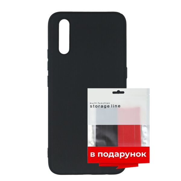

Чехол силиконовый ARS для Vivo V17 Neo Black + органайзер в подарок (ARS55452)