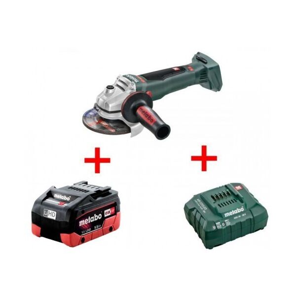 

Аккумуляторная шлифмашина (болгарка) Metabo WB 18 LTX BL 125 Quick + LiHD 5,5 Ач (II) + ASC 55 (UA613077850_5)