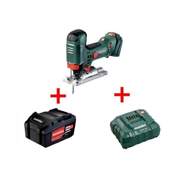 

Аккумуляторный лобзик Metabo STA 18 LTX 100 + Li-Power 4.0 Ач + ASC 55 (UA601002890)