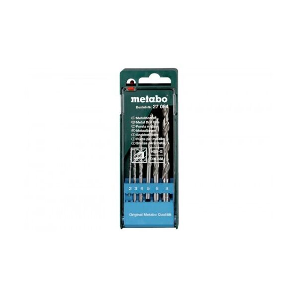 

Набор сверл по металлу Metabo HSS-G, 6 шт. (627094000)