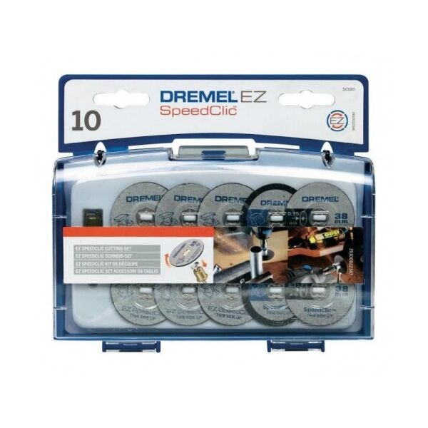 

Набор кругов для резки Dremel SpeedClic 38 мм (2615S690JA) 10 шт