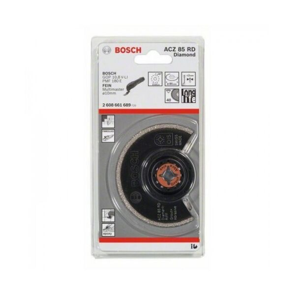 

Пильное полотно Bosch Diamond-RIFF 85 мм ACZ 85 RD4 (2608661689)