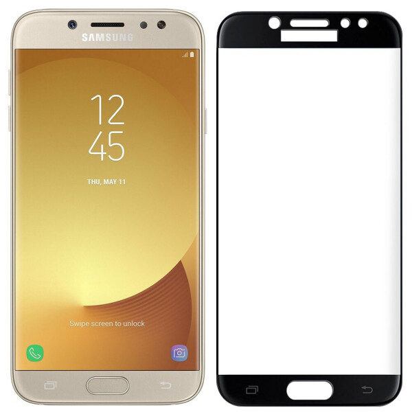 

SAMSUNG J730 Galaxy J7 (2017) Full Glue (0.3 мм, 2.5D, чёрное) (24771)