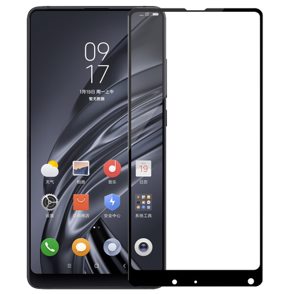 

XIAOMI Mi Mix 2/Mix 2s Full Glue (0.3 мм, 2.5D, чёрное) (23561)