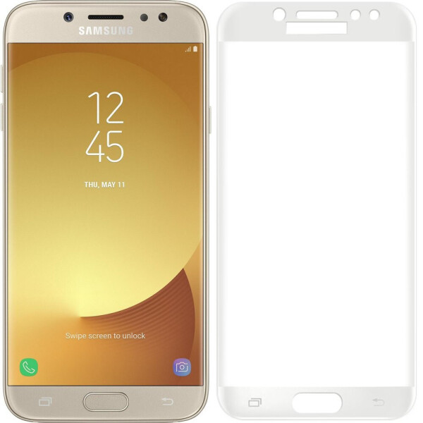

SAMSUNG J730 Galaxy J7 (2017) Full Glue (0.3 мм, 2.5D, белое) (24773)