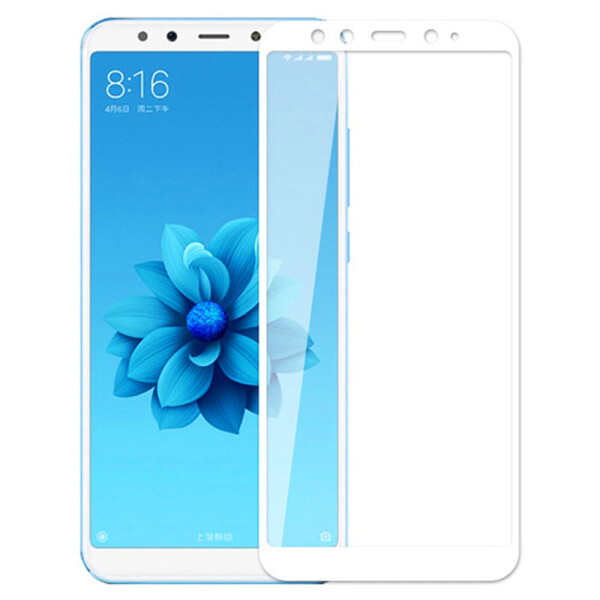 

XIAOMI Mi6x/Mi A2 (0.3 мм, 2.5D, с белым Silk Screen покрытием) (23563)