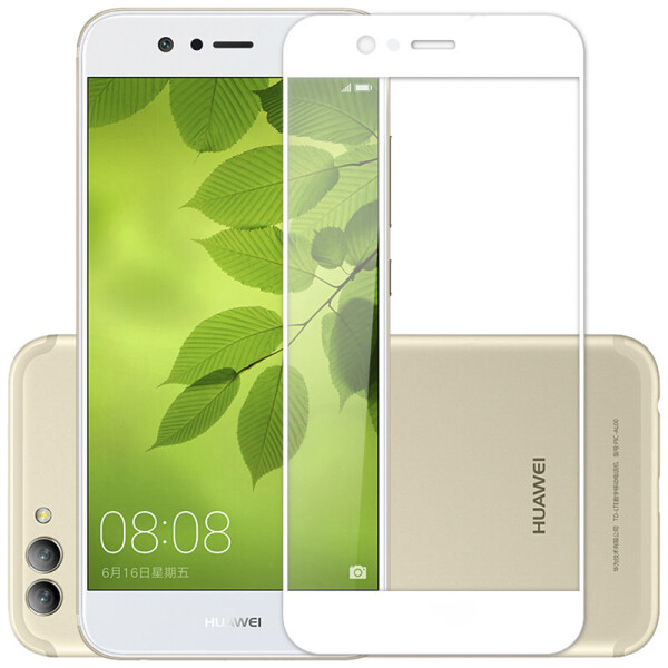

HUAWEI Nova 2 (0.3 мм, 2.5D, с белым Silk Screen покрытием) (18957)