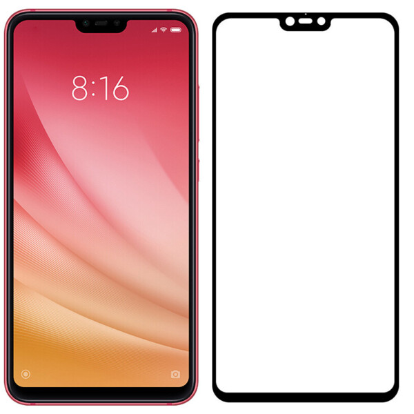 

XIAOMI Mi8 Lite Full Glue (0.3 мм, 2.5D, чёрное) (24774)