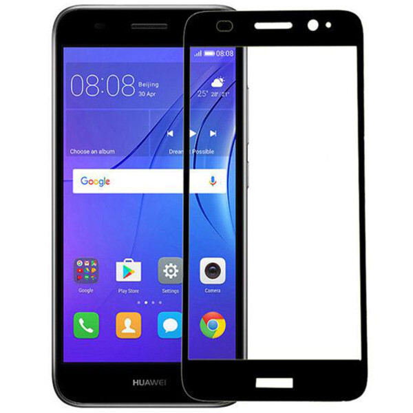 

HUAWEI Y3 2017 (0.3 мм, 2.5D, с чёрным Silk Screen покрытием) (18959)