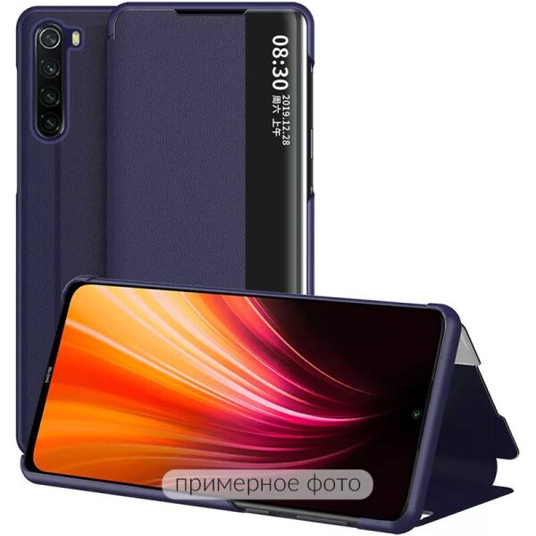 

Чехол-книжка Smart View Cover для Xiaomi Redmi Note 9 4G (Синий) (1117138)