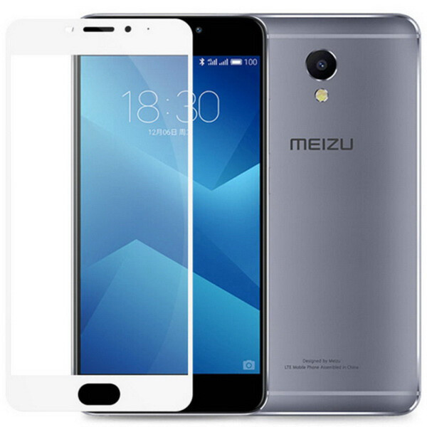 

MEIZU M5 Note (0.3 мм, 2.5D, с белым Silk Screen покрытием) (14652)