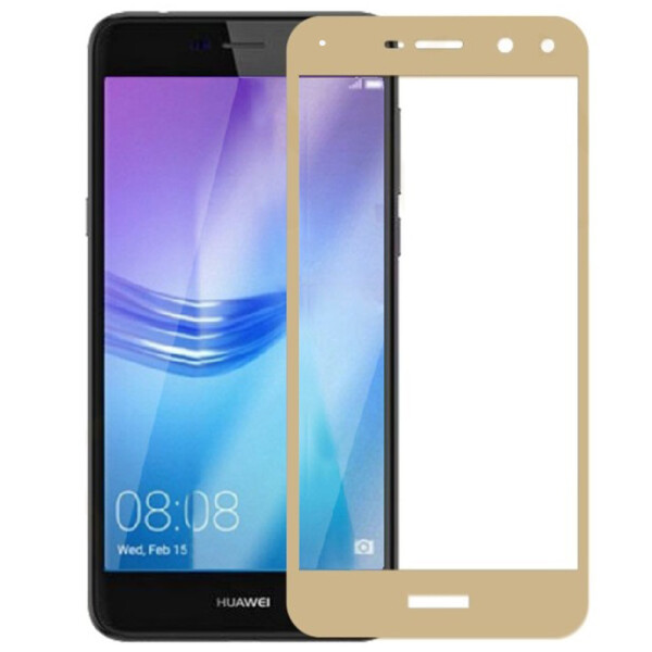 

HUAWEI Y5 2017 (0.3 мм, 2.5D, с золотистым Silk Screen покрытием) (18960)