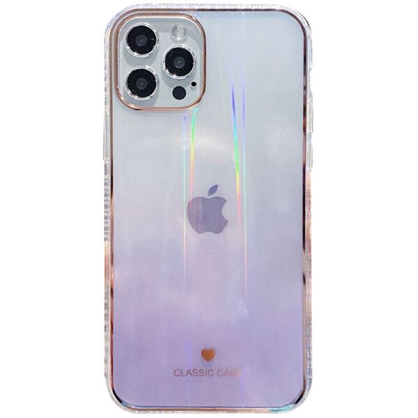 

TPU+Glass чехол Aurora Classic для Apple iPhone 12 Pro Max (6.7") (Сиреневый) (1117474)