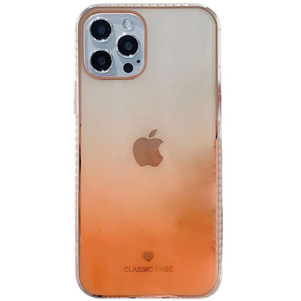 

TPU+Glass чехол Aurora Classic для iPhone 12 (Оранжевый) (100072402)