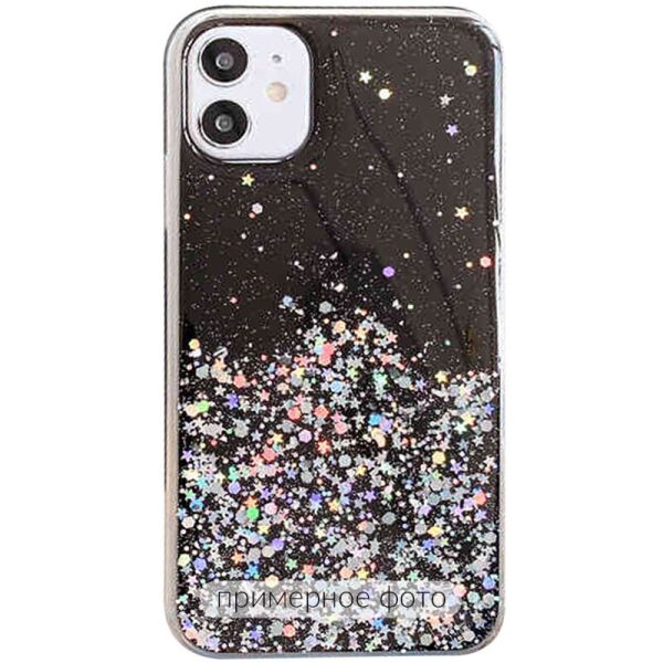 

TPU чехол Star Glitter для Samsung Galaxy A02s (Черный) (1122660)