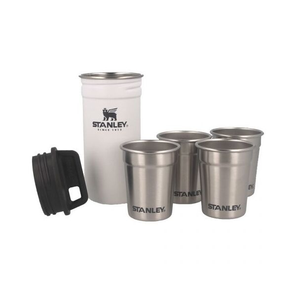 

Набор STANLEY Adventure белая туба + 4 рюмки (металик) ST-10-01705-037