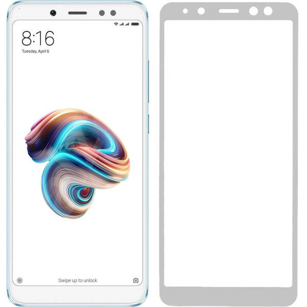 

XIAOMI Redmi Note 5/Note Pro Full Glue (0.3 мм, 2.5D, белое) (24785)