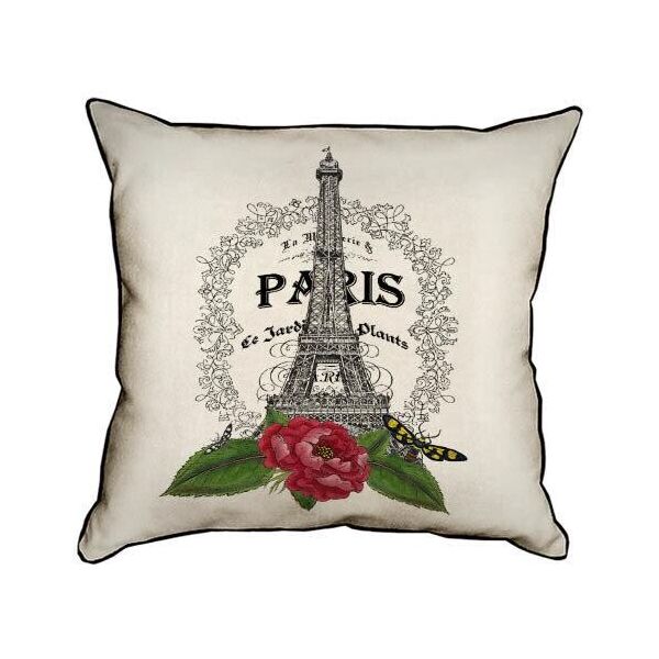 

Подушка интерьерная из мешковины Presentville Paris 45x45 см