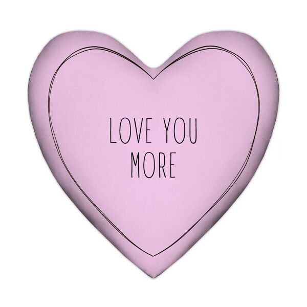 

Подушка сердце Presentville Love you more 37x37 см