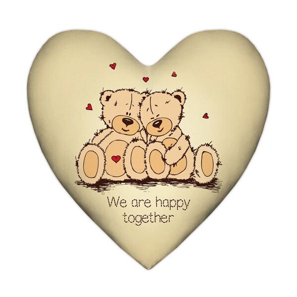 

Подушка сердце Presentville We are happy together 57x57 см