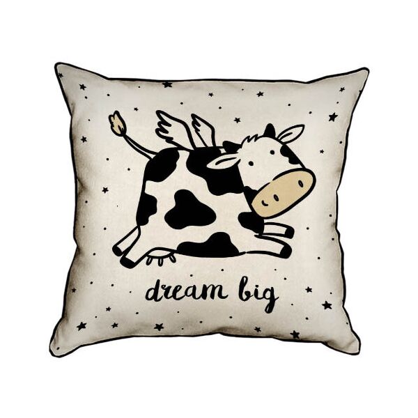 

Подушка интерьерная из мешковины Presentville Dream big 45x45 см