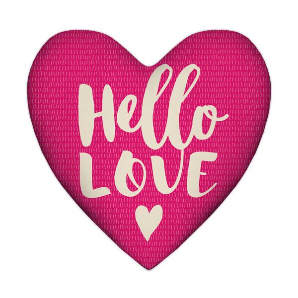 

Подушка сердце Presentville Hello love 57x57 см