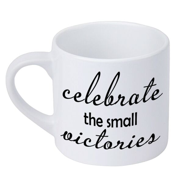

Кружка маленькая Presentville Celebrate the small victories 170 мл