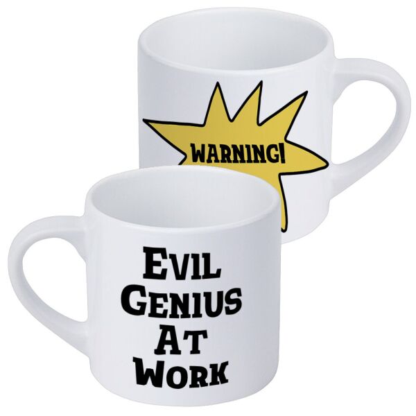 

Кружка маленькая Presentville Evil genius at work 170 мл