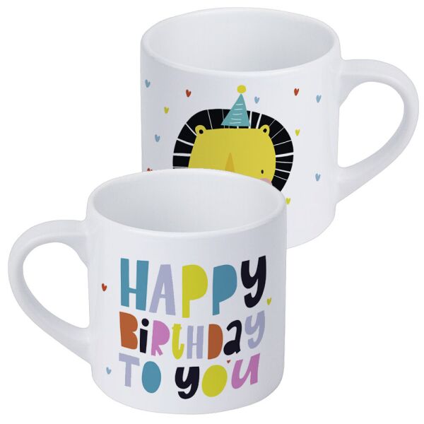 

Кружка маленькая Presentville Happy birthday to you 170 мл