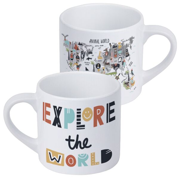 

Кружка маленькая Presentville Explore the world 170 мл