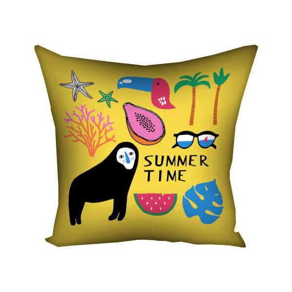 

Подушка с принтом Presentville 40х40 Summer time (4P_EX007)
