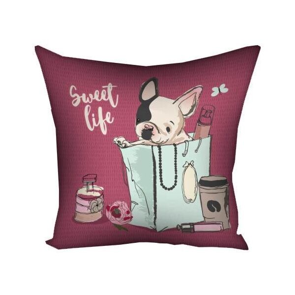 

Подушка с принтом Presentville Sweet life 40x40 см