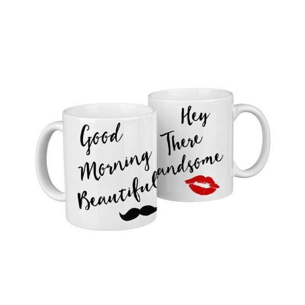 

Парные кружки Presentville Good morning 330 мл