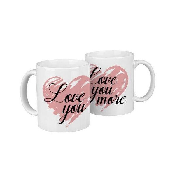 

Парные кружки Presentville Love you, love you more 330 мл
