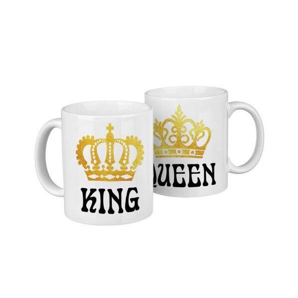 

Парные кружки Presentville King, queen 330 мл
