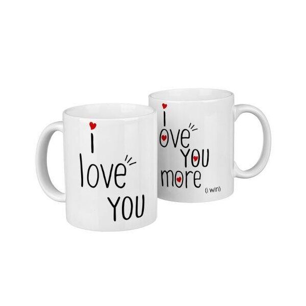 

Парные кружки Presentville I love you 330 мл