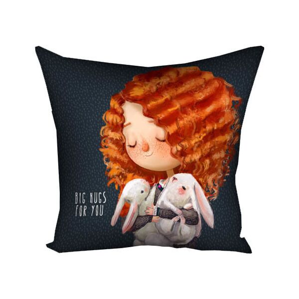 

Подушка с принтом Presentville Big hugs for you 40x40 см