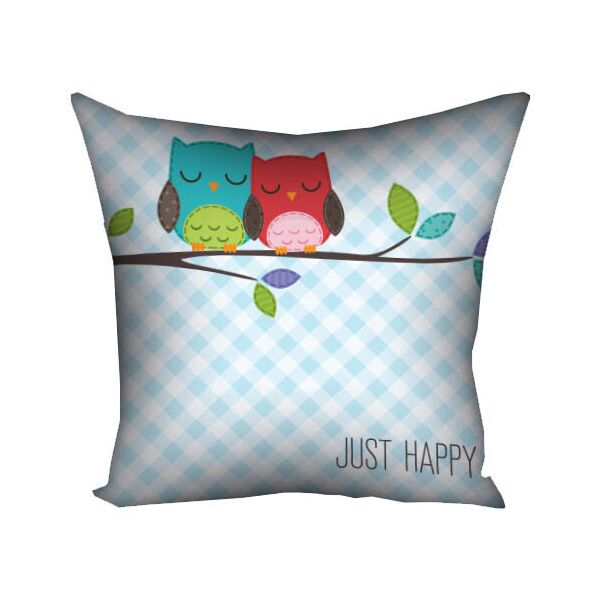 

Подушка с принтом Presentville Just happy 40x40 см