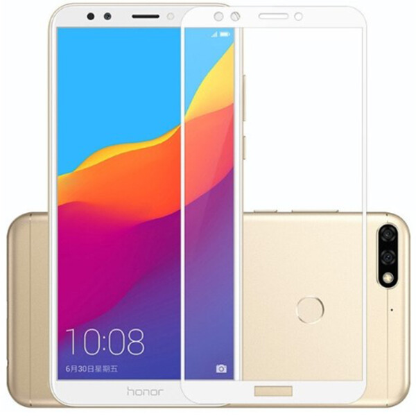 

HUAWEI Honor 7A Pro (0.3 мм, 2.5D, с чёрным Silk Screen покрытием) (23283)