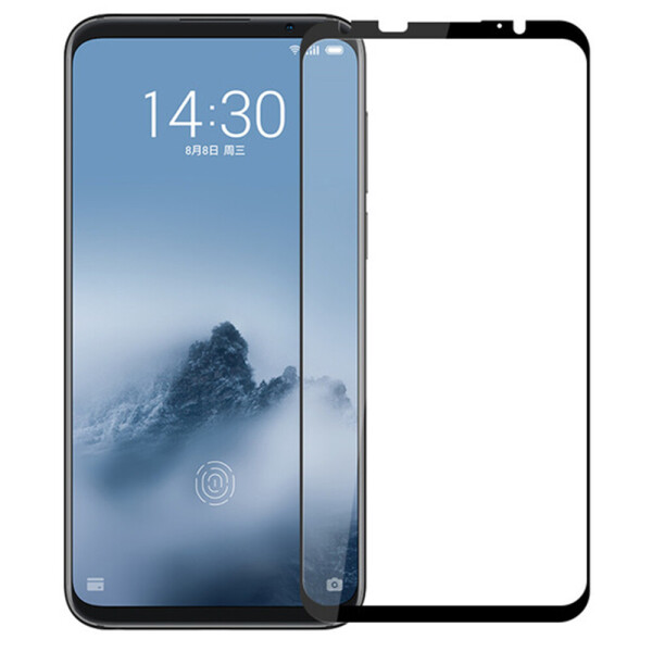 

MEIZU M16 (0.3 мм, 2.5D, с чёрным Silk Screen покрытием) (25047)