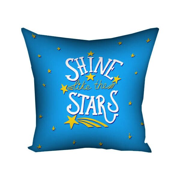 

Подушка с принтом Presentville Shine like the stars 40x40 см