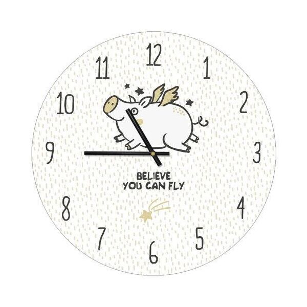 

Часы настенные круглые Presentville Believe you can fly 36 см