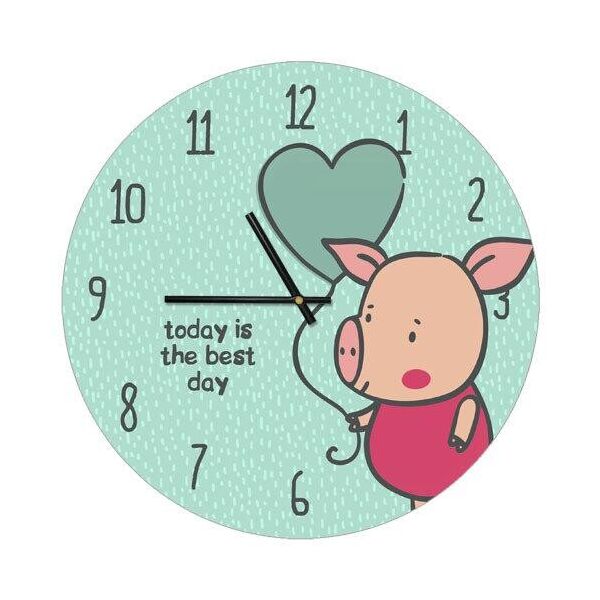 

Часы настенные круглые Presentville Today the best day 36 см