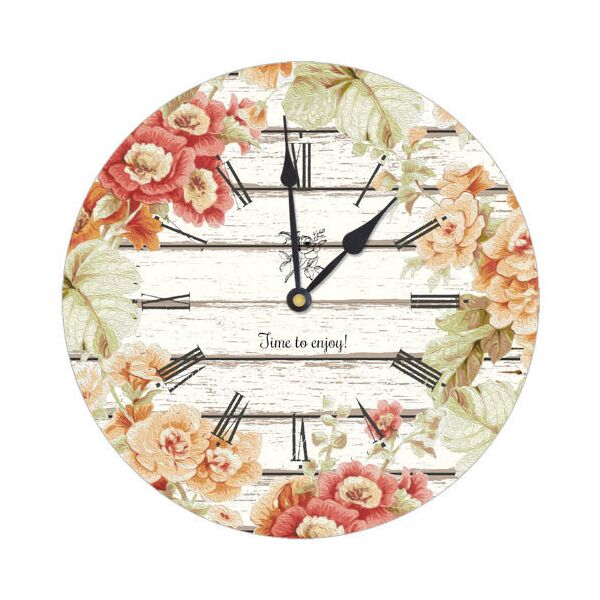 

Часы настенные круглые Presentville Time to enjoy! 36 см