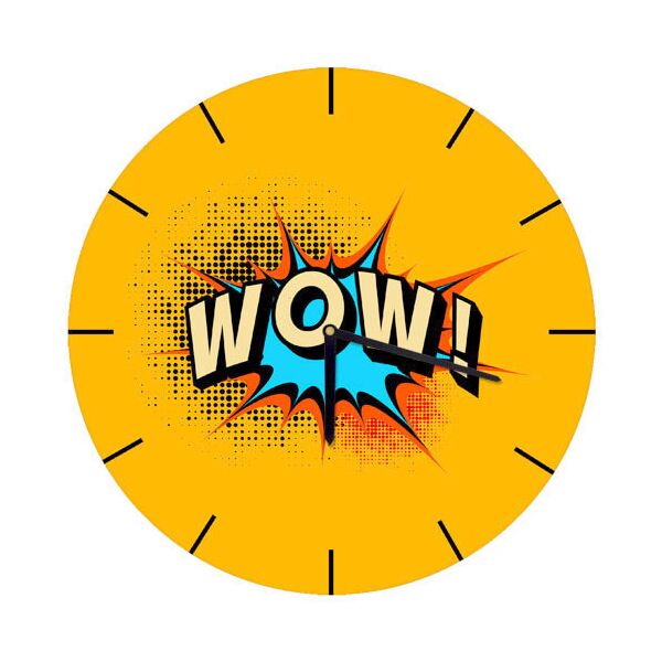 

Часы настенные круглые Presentville WOW 36 см