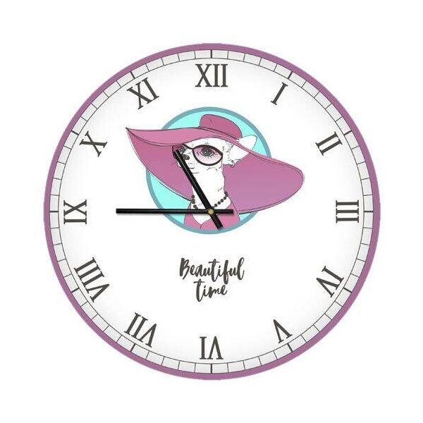 

Часы настенные круглые Presentville Beautiful time 36 см