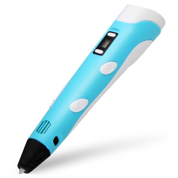 

3Д ручка 3D Pen с LCD-дисплеем Голубая