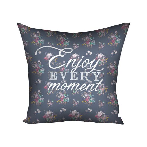 

Подушка с принтом Presentville Enjoy every moment 40x40 см